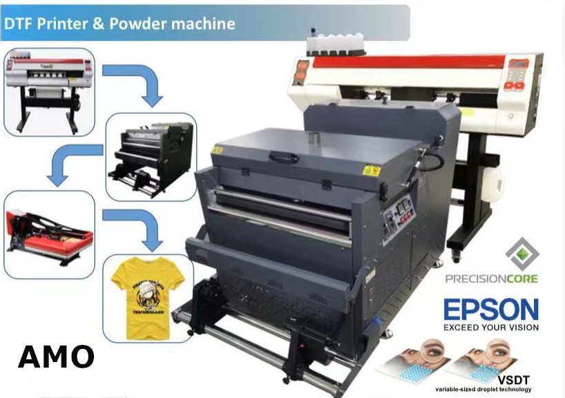 DTF Printer AM602XPDTF with 2 Epson xp600 printhead-1
